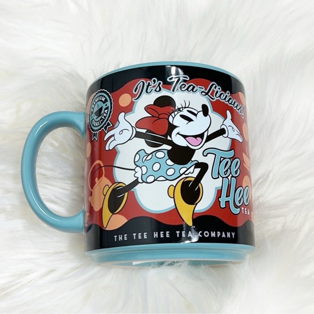 NEW Disney Store Minnie Mouse Tee Her tea mug